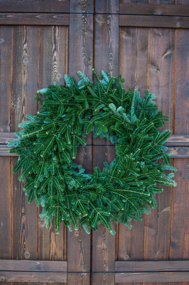 fraser fir wreaths